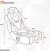 X Rocker - Gaming Gulvstol - Shadow 20 Floor Rocker - Grøn