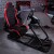 X-Rocker - Xr Chicane - Racer Stol Til Xr Racing Rig - Sort Rød