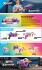 Xshot - Blastercorn Unicorn Blaster 2Pk 32Darts 36855