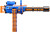 Xshot - Insanity Blaster Rage Fire 72 Darts 36605