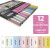 Akryl Tusser - Pastel - 1 5 Mm Fin - Zieler - 12 Farver