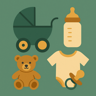 Babyudstyr og tilbehør til baby