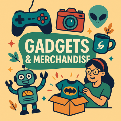 Gadgets & Merchandise - Køb Gaver og Samlerobjekter