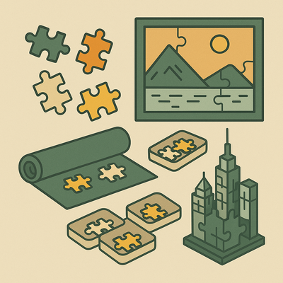 Top 100 - Puslespil Til Voksne Og Børn