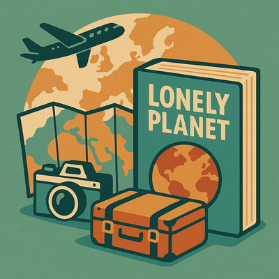 Lonely Planet bøger og rejseguides